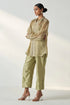Oorvi Green Shirt Pant Set
